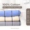 Linea Standard Bath Towel made from 100% pure cotton, soft and breathable