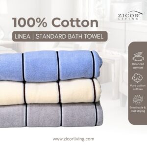 Linea | Standard Bath Towel (100% Cotton)